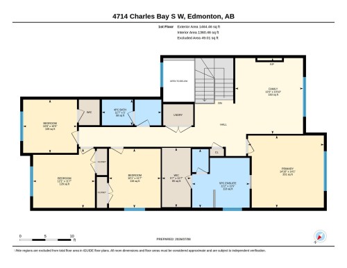 Floor plan - 4714 Charles Bay Bay, Edmonton, AB 
