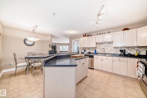 220 4312 139 Avenue, Edmonton, AB - Indoor Photo Showing Kitchen With Stainless Steel Kitchen