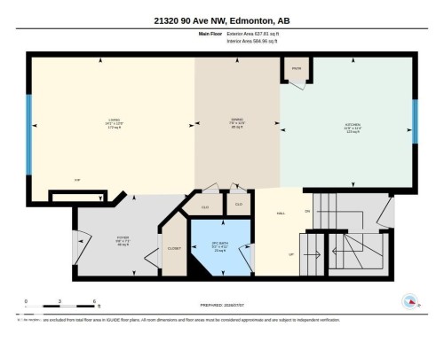 Floor plan - 21320 90 Avenue, Edmonton, AB 