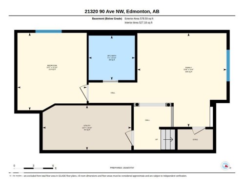 Floor plan - 21320 90 Avenue, Edmonton, AB 