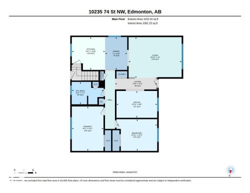 Floor plan - 10235 74 Street, Edmonton, AB 