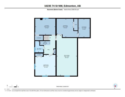 Floor plan - 10235 74 Street, Edmonton, AB 