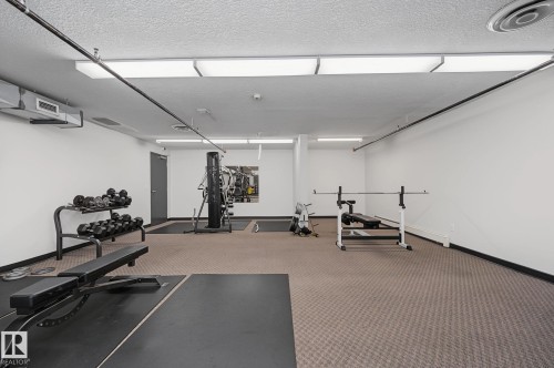 #111 5005 165 Av Nw, Edmonton, AB - Indoor Photo Showing Gym Room