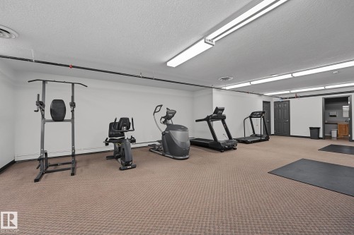 #111 5005 165 Av Nw, Edmonton, AB - Indoor Photo Showing Gym Room