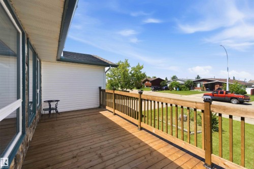 4335 53 Avenue, Tofield, AB - Outdoor With Deck Patio Veranda With Exterior