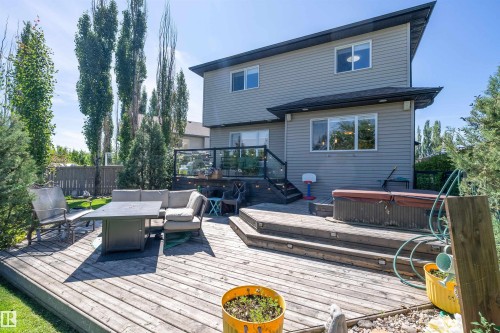 12 Henderson Bay, Spruce Grove, AB - Outdoor With Deck Patio Veranda With Exterior