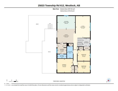 Floor plan - 25023 Twp Rd 612, Rural Westlock County, AB 