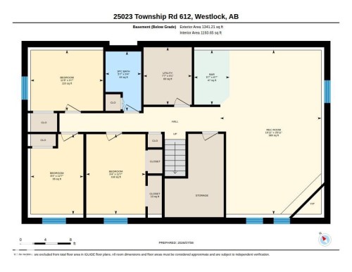 Floor plan - 25023 Twp Rd 612, Rural Westlock County, AB 