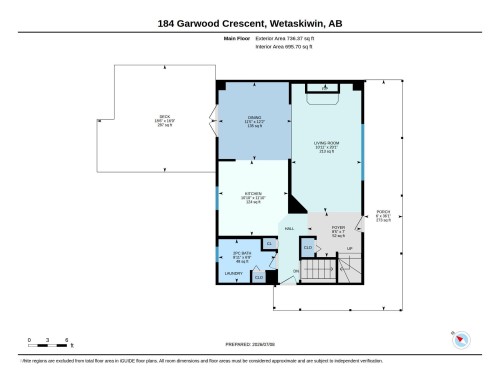 Floor plan - 184 Garwood Cres, Wetaskiwin, AB - Other