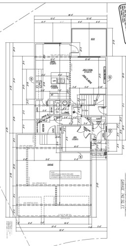 Floor plan - 1 Southbridge Crt, Calmar, AB 
