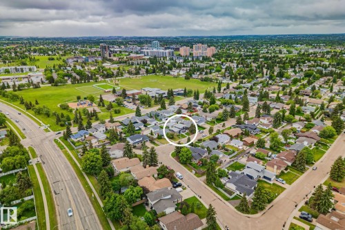 Aerial view - 10715 33 Avenue, Edmonton, AB 