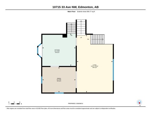 Floor plan - 10715 33 Avenue, Edmonton, AB 