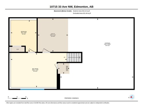 Floor plan - 10715 33 Avenue, Edmonton, AB 