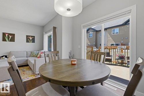 3302 66 Street, Beaumont, AB - Indoor Photo Showing Dining Room