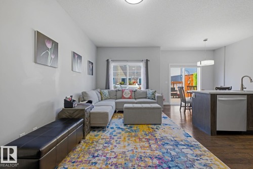 3302 66 Street, Beaumont, AB - Indoor Photo Showing Living Room