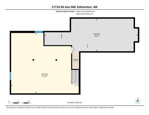 Floor plan - 17716 84 Avenue, Edmonton, AB 