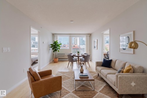 Living room - 608 10303 105 Street, Edmonton, AB 