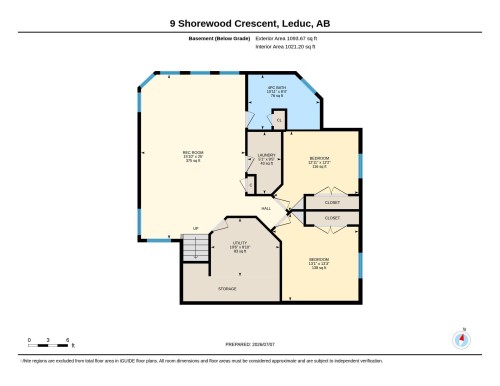 Floor plan - 9 Shorewood Crescent, Leduc, AB - Other