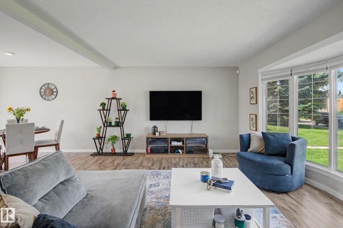 5407 106 Avenue Nw, Edmonton, AB - Indoor Photo Showing Living Room