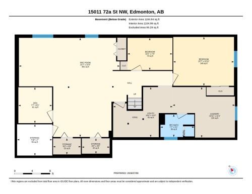 Floor plan - 15011 72A Street, Edmonton, AB 