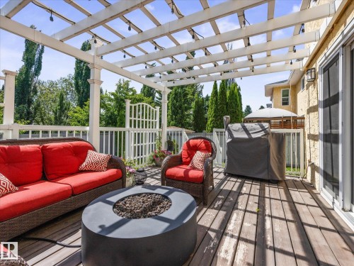 8 Leonard Drive, St. Albert, AB - Outdoor With Deck Patio Veranda With Exterior
