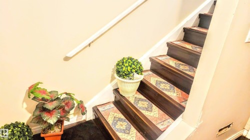 View of stairs - 704 Abbottsfield Road, Edmonton, AB - Indoor Photo Showing Other Room