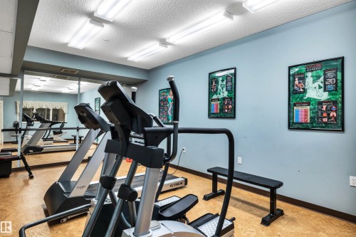 326 9820 165 Street, Edmonton, AB - Indoor Photo Showing Gym Room