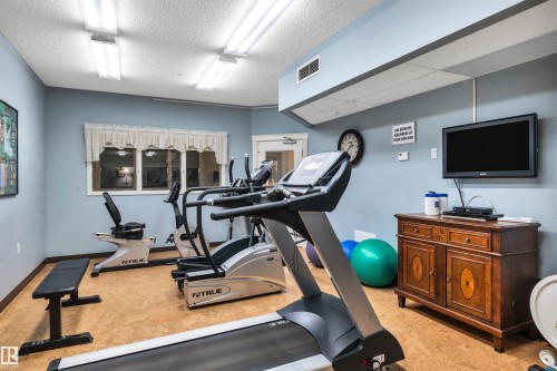 326 9820 165 Street, Edmonton, AB - Indoor Photo Showing Gym Room