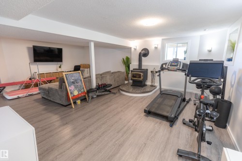 90 22111 Twp Rd 510, Rural Leduc County, AB - Indoor Photo Showing Gym Room