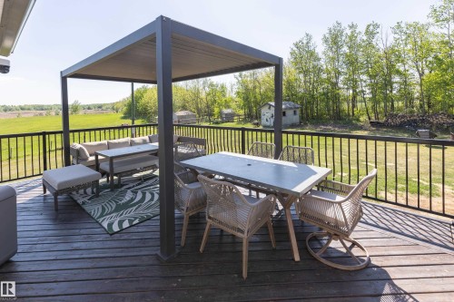 90 22111 Twp Rd 510, Rural Leduc County, AB - Outdoor With Deck Patio Veranda With Exterior