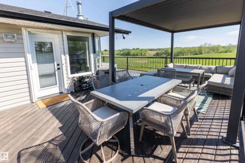 90 22111 Twp Rd 510, Rural Leduc County, AB - Outdoor With Deck Patio Veranda With Exterior