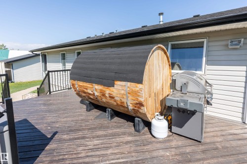 90 22111 Twp Rd 510, Rural Leduc County, AB - Outdoor With Deck Patio Veranda With Exterior