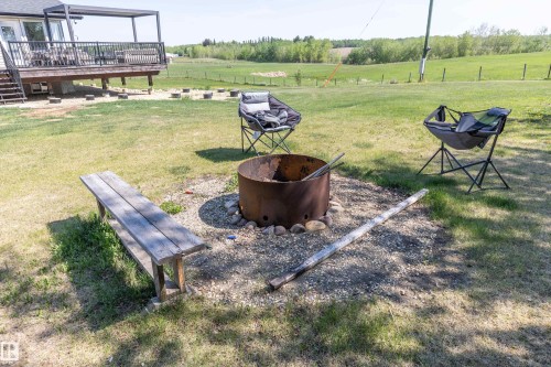 90 22111 Twp Rd 510, Rural Leduc County, AB - Outdoor With Deck Patio Veranda With View