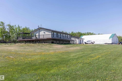 90 22111 Twp Rd 510, Rural Leduc County, AB - Outdoor With Deck Patio Veranda