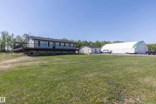 90 22111 Twp Rd 510, Rural Leduc County, AB - Outdoor With Deck Patio Veranda