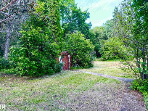 Expansive yard with mature trees and established greenery - 208 60118 Secondary Highway 867, Rural St. Paul County, AB - Outdoor