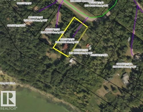 Cadastral Map. Illustrating property boundaries and parcel identification numbers for the property - 208 60118 Secondary Highway 867, Rural St. Paul County, AB - Other
