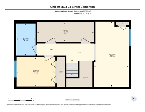 Floor plan - 59 2503 24 Street, Edmonton, AB 
