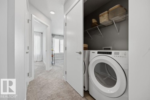 #64 50 Ebony Bv, Sherwood Park, AB - Indoor Photo Showing Laundry Room