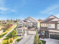A highly energy-efficient home, with an additional 9.6kWh solar array to minimize your power bills.  Solar installed 2023, expected to last 25 years minimum, fully permitted by the City of Edmonton.  Est. annual production 10,410 kWh. - 