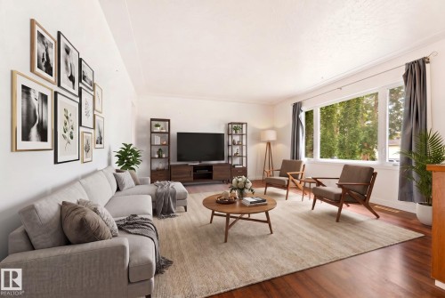 12823 88 Street Nw, Edmonton, AB - Indoor Photo Showing Living Room
