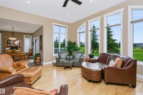 9505 107 Avenue, Morinville, AB - Indoor Photo Showing Living Room