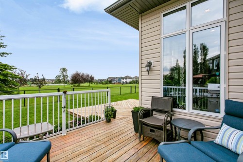 9505 107 Avenue, Morinville, AB - Outdoor With Deck Patio Veranda With Exterior