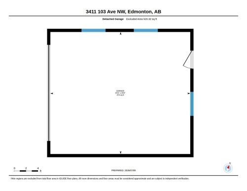 Garage - 3411 103 Avenue, Edmonton, AB 