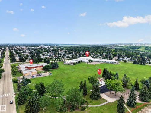 Aerial view - 3411 103 Avenue, Edmonton, AB 