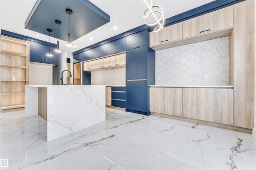 4313 35 Street, Beaumont, AB - Indoor Photo Showing Kitchen
