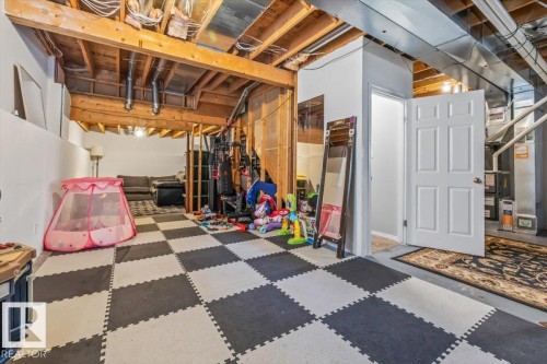 9916 93 Street, Fort Saskatchewan, AB - Indoor Photo Showing Basement
