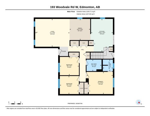 Floor plan - 193 Woodvale Road Nw, Edmonton, AB - Other