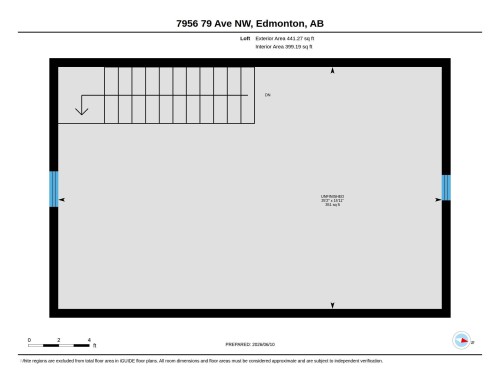 Floor plan - 7956 80 Ave Nw, Edmonton, AB 