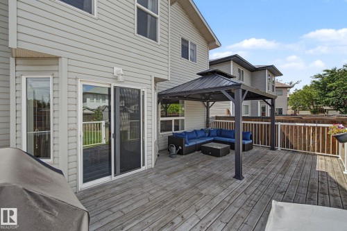172 Galloway Wynd, Fort Saskatchewan, AB - Outdoor With Deck Patio Veranda With Exterior